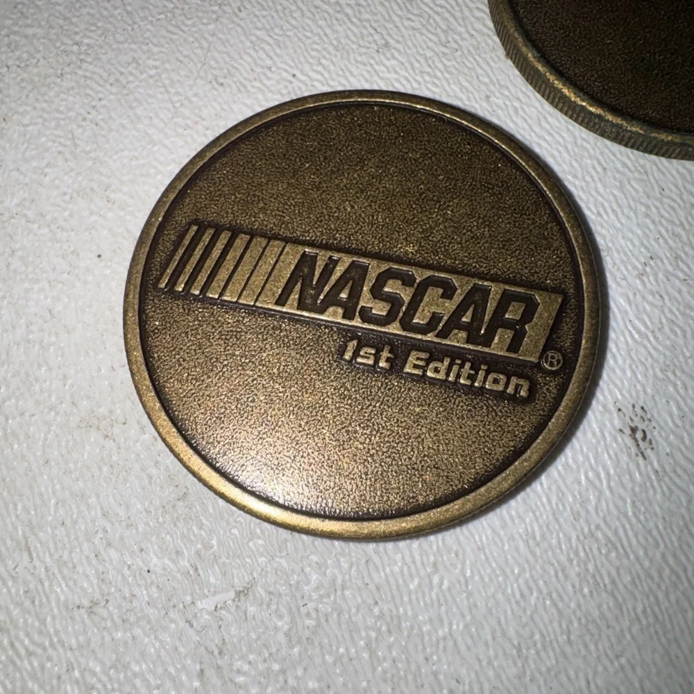 Nascar Collector Series 1st Edition PURSUIT Challenge Coin And Thrills